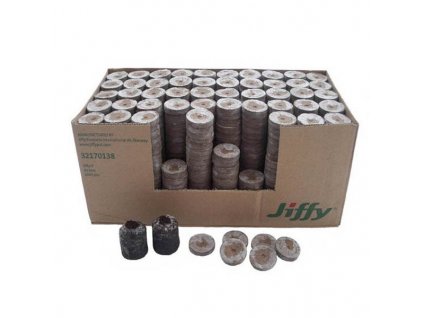 Tableta Jiffy - Ø33mm box 2000ks