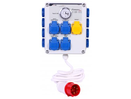 Timer box II 12x600W+heating 3p front 300dpi