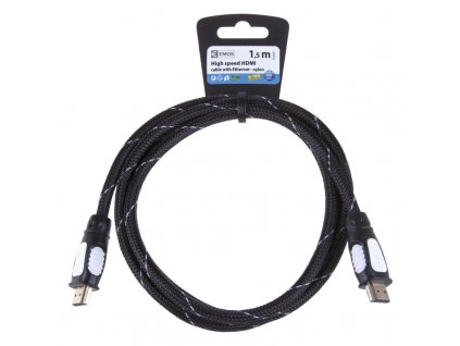 HDMI 2.0 high speed kabel eth.A vidlice-A vidlice 1,5m nylon