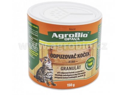 AgroBio ATAK - odpuzovač koček granulát 150g
