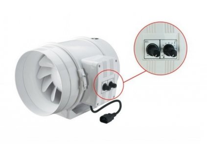 Ventilátor Vents TT PRO 250 U - 1400m3/hod - Ø250mm