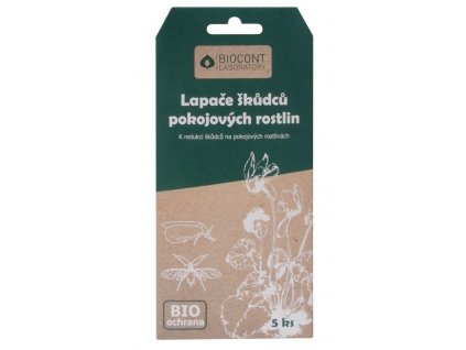 Biocont - lapače škůdců pokojových rostlin