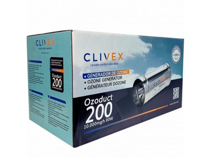 Ozonér Clivex Ozoduct 200mm, 10000mg/h