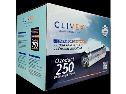 Ozonér Clivex Ozoduct 250mm, 10000mg/h