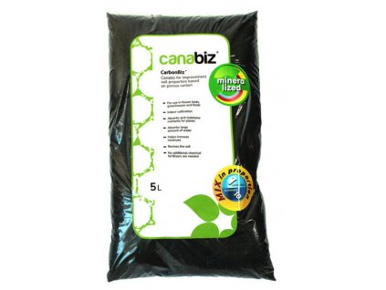 Canabiz CarbonBiz Mineralized - mineralizované biouhlí