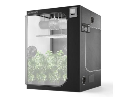 AC Infinity CLOUDLAB 866, Advance Grow Tent 5x5, 2000D Diamond Mylar Canvas, 150x150x200cm