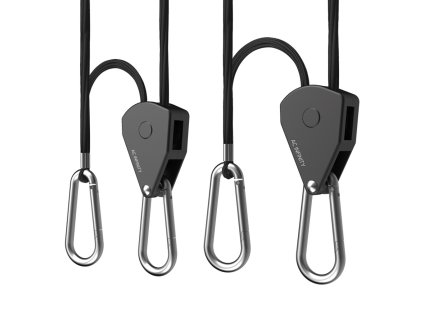 AC Infinity Heavy-Duty Adjustable Rope Clip Hanger, One Pair