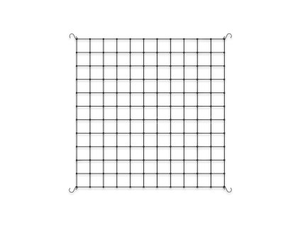 AC Infinity Grow Tent Trellis Netting, Flexible Elastic Cords, 120x120cm