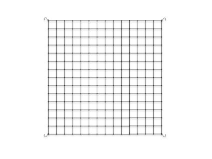 AC Infinity Grow Tent Trellis Netting, Flexible Elastic Cords, 150x150cm