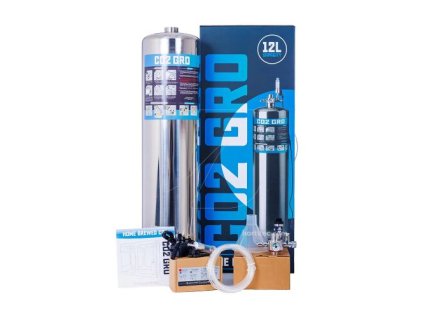 CO2GRO - DIY generátor CO2 se solenoid ventilem 12L