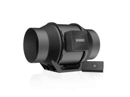 AC Infinity CLOUDLINE A6, Quiet Inline Fan with Speed Controller, 150mm