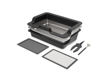 AC Infinity Large Trim Tray System, 3-Tray & 2-Screen Kit, Interchangeable and Ergonomic Design