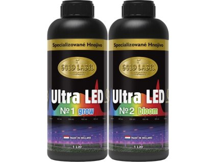 Gold Label Ultra LED No.1 Grow + No.2 Bloom (Objem 500ml)
