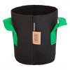 3 Liter Fabric pot black green 15x17cm 2 (1)