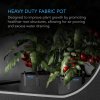AC Infinity Heavy Duty Reusable Fabric Pots, 26.5 liter, 5-Pack