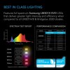 AC Infinity IONFRAME EVO4, Samsung LM301H EVO LED Grow Light, 300W, 90x90cm