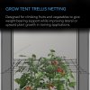 AC Infinity Grow Tent Trellis Netting, Flexible Elastic Cords, 60x120cm