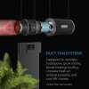AC Infinity CLOUDLINE T4, Quiet Inline Duct Fan System with Temperature and Humidity Controller, 100mm