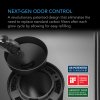 AC Infinity Refillable Carbon Filter Kit, with charcoal refill, 150mm