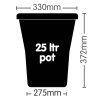 25ltr XL Pot Only Web