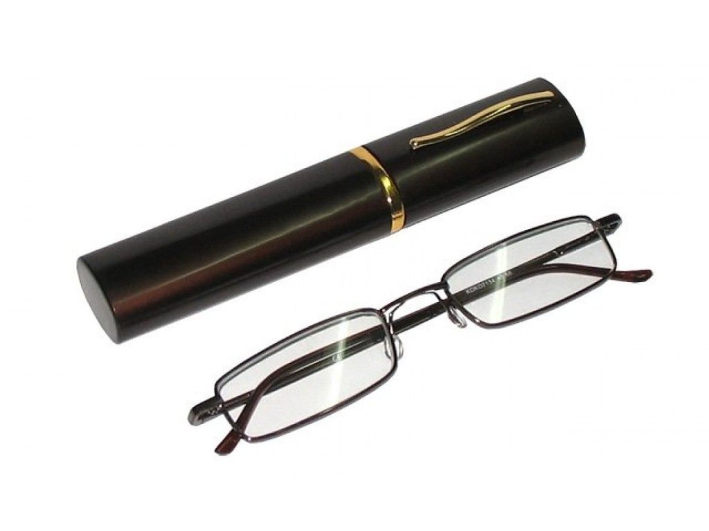 Dioptrické brýle v pouzdru Koko 2134/ +3,25 tmavě-šedé
