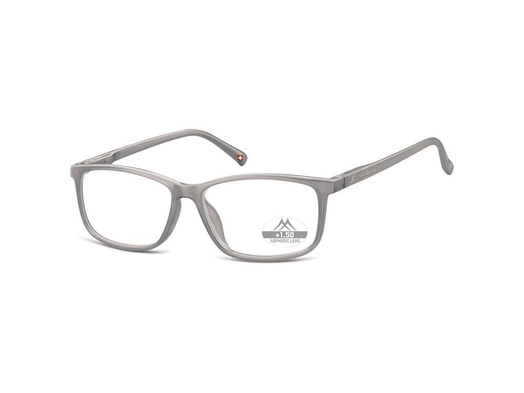MONTANA EYEWEAR Dioptrické brýle MR62A Milky Grey/ +1,00 flex
