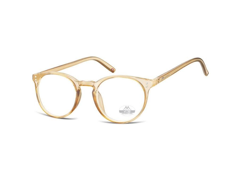 MONTANA EYEWEAR Dioptrické brýle HMR55C LIGHT BROWN/ +2,50