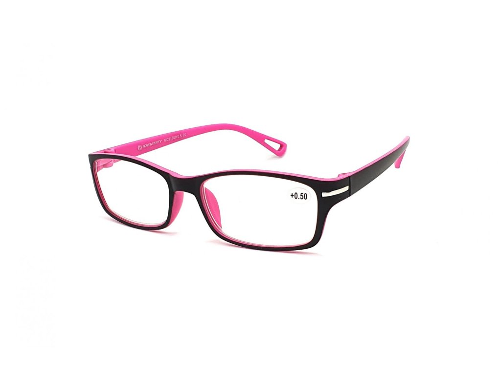 IDENTITY Dioptrické brýle MC2160 +0,50 black/pink