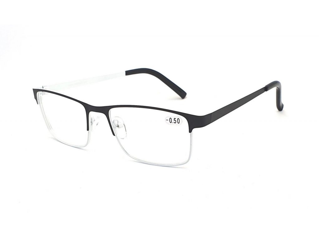 Dioptrické brýle V3046 / -1,00 black/white