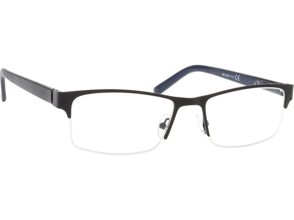 BRILO Dioptrické brýle RE122-B +2,25 flex