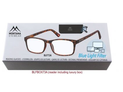 MONTANA EYEWEAR Brýle na počítač BLF BOX 73A bez dioptrií