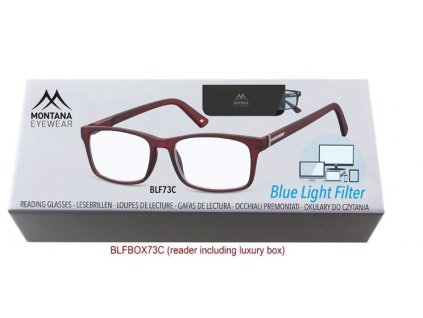 MONTANA EYEWEAR Brýle na počítač BLF BOX 73C bez dioptrií