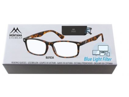 MONTANA EYEWEAR Brýle na počítač BLF BOX 83A s dioptrií +1,50