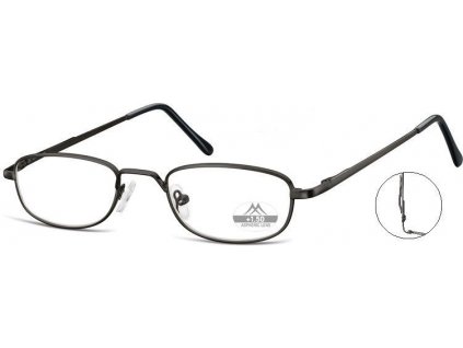 MONTANA EYEWEAR Dioptrické brýle s úchytem na kapsu MR63B +1,50 flex