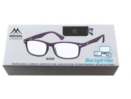 MONTANA EYEWEAR Brýle na počítač BLF BOX 83D +3,50