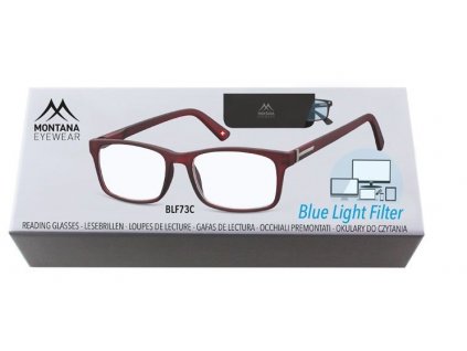 MONTANA EYEWEAR Brýle na počítač BLF BOX 73C +3,00