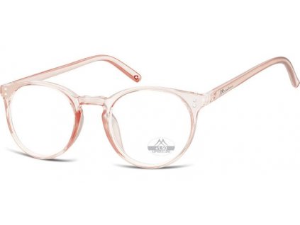 MONTANA EYEWEAR Dioptrické brýle HMR55B LIGHT PINK/ +3,50