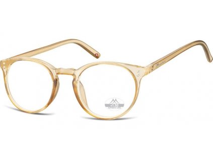 MONTANA EYEWEAR Dioptrické brýle HMR55C LIGHT BROWN/ +2,00