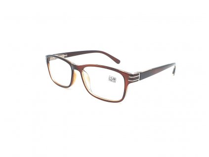 Dioptrické brýle 5005 / +2,50 s flexem brown