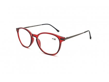 IDENTITY Dioptrické brýle MC2219 +4,00 flex red