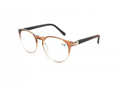 IDENTITY Dioptrické brýle MC2230 +2,50 brown/black flex