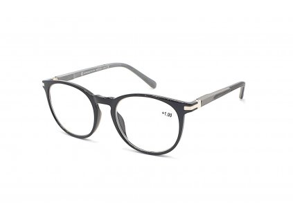 IDENTITY Dioptrické brýle MC2230 +3,00 black/grey flex