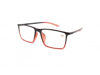 Dioptrické brýle V3058 / +0,50 black/red