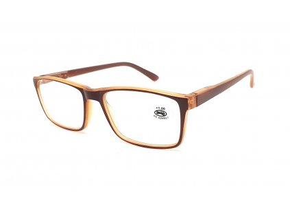 Dioptrické brýle P8022 +2,00 brown flex