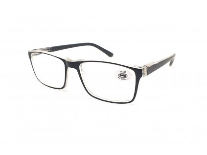 Dioptrické brýle P8022 +2,50 black flex