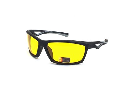 Polarizační brýle na noční vidění pro řidiče SGL P2.248Y CAT.1 černá-šedá