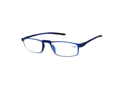 Extra ohebné dioptrické brýle V3040 s úchytem na kapsu / +1,50 blue