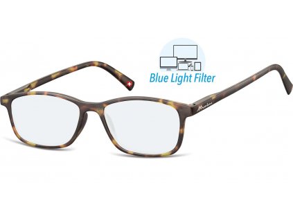 MONTANA EYEWEAR Slim dioptrické brýle na počítač BLF51F +1,00 Flex