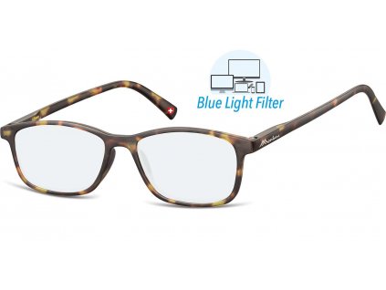 MONTANA EYEWEAR Slim dioptrické brýle na počítač BLF51F +3,00 Flex