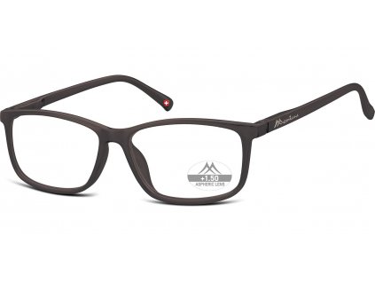 MONTANA EYEWEAR Dioptrické brýle HMR62H Black / +1,00 flex